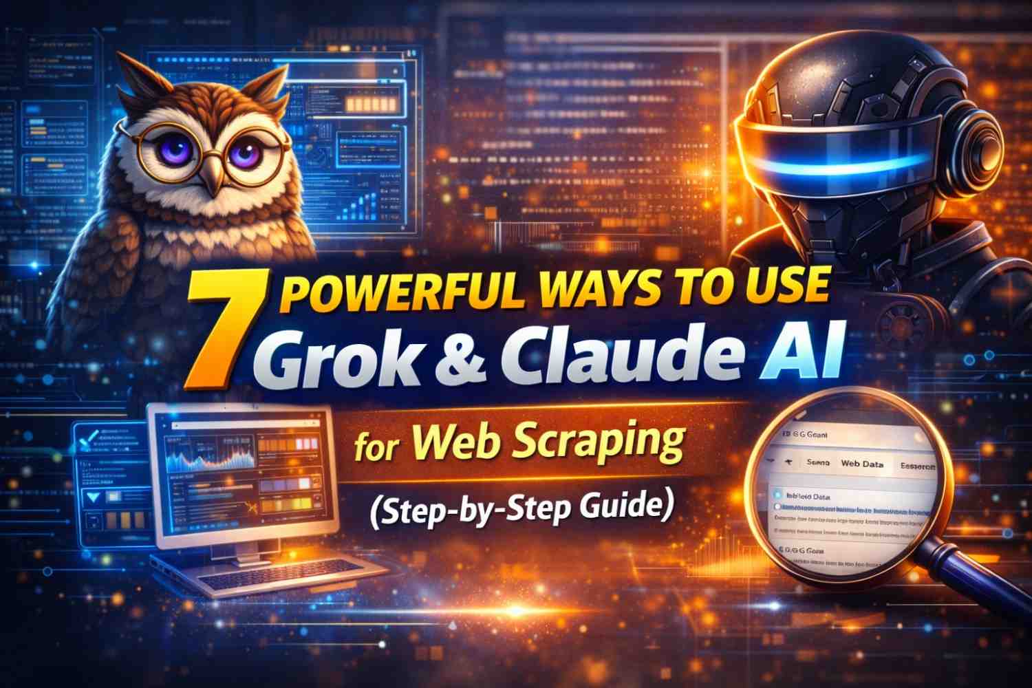 7 Powerful Ways to Use Grok and Claude AI web scraping (Step-by-Step Guide)