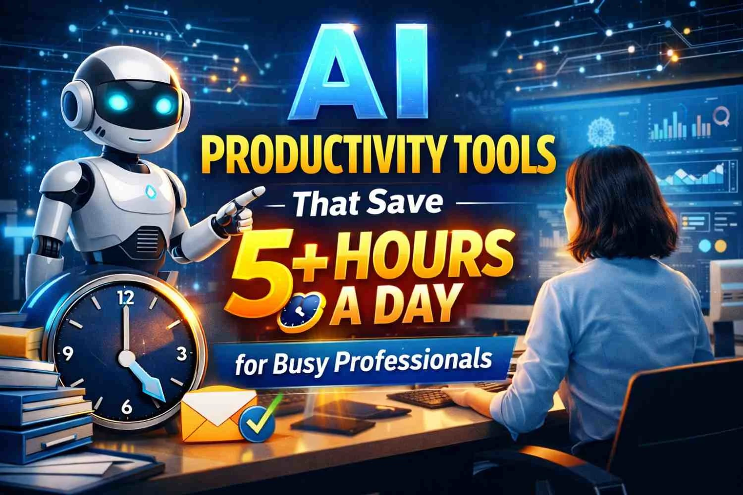 AI Productivity Tools That Save 5+ Hours a Day for Busy Professionals