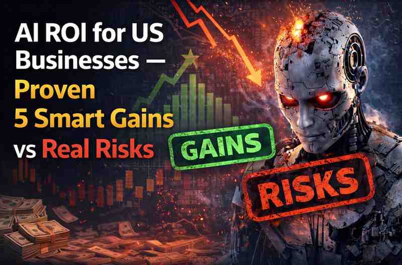 AI ROI for US Businesses — Proven 5 Smart Gains vs Real Risks