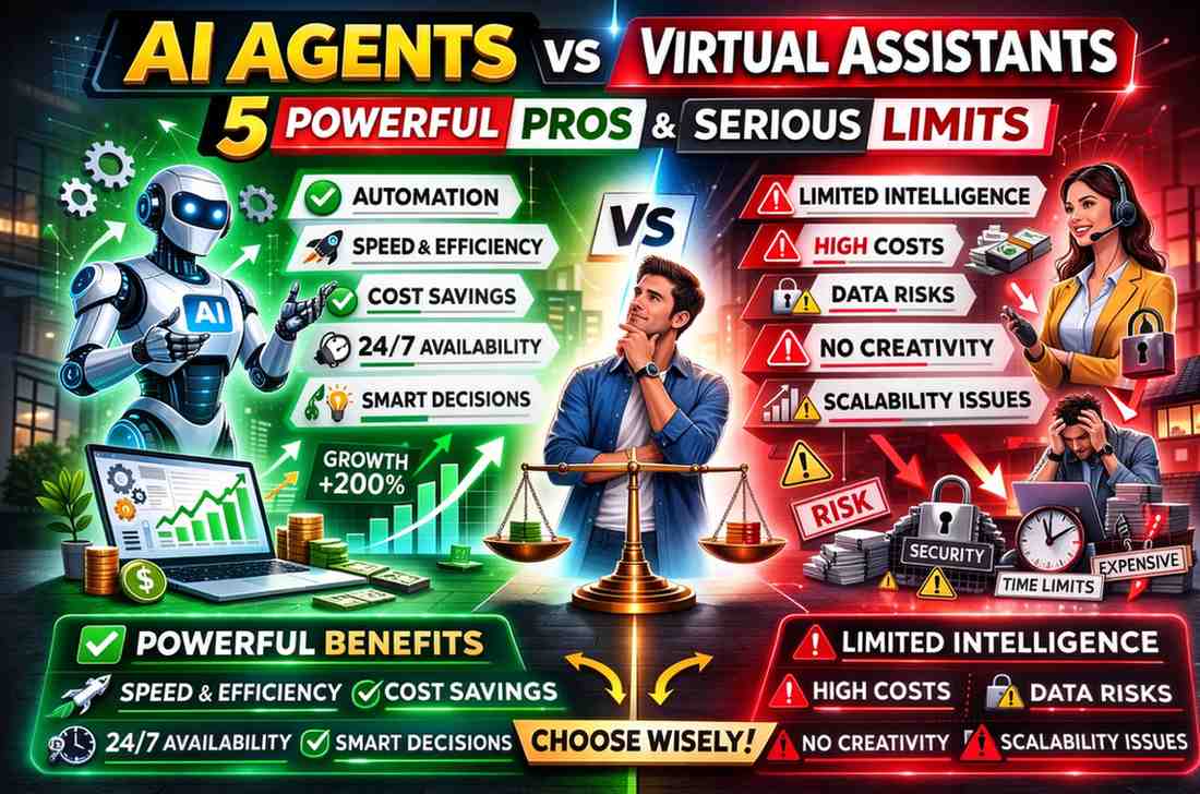 AI agents vs virtual assistants