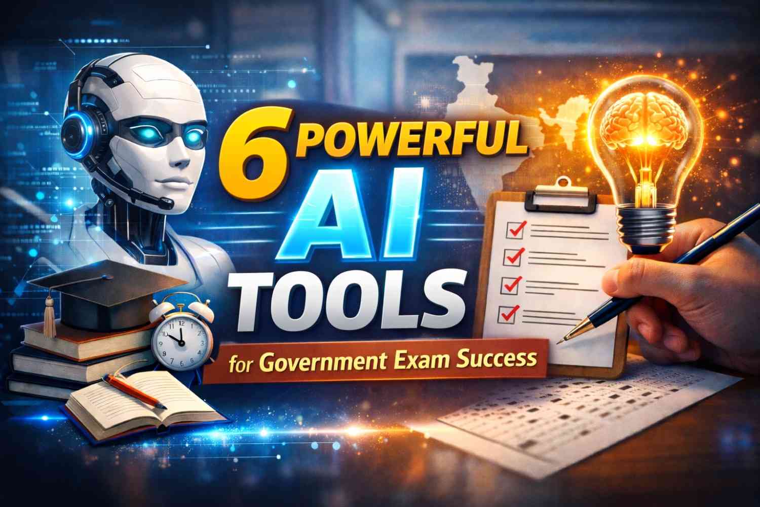 6 Powerful AI Tools for Government Exam Success