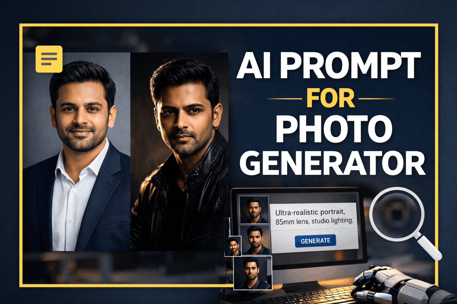 AI Prompt for Photo Generator