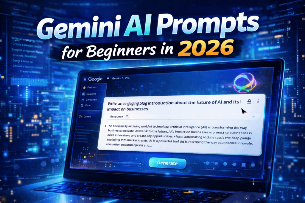 Gemini AI Prompts for Beginners in 2026
