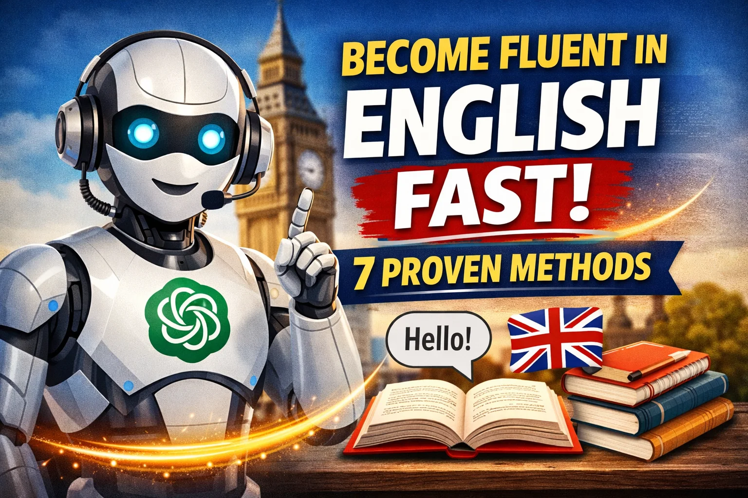 Become fluent in English fast using ChatGPT