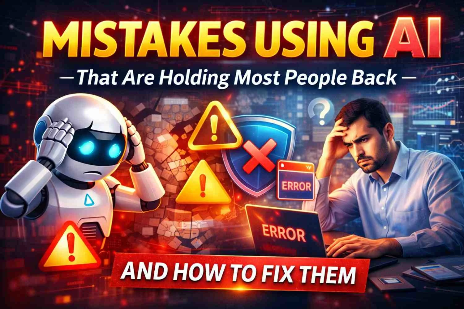 10 Common Mistakes Using AI That Hurt Results (And How to Avoid Them)